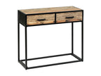 Zensova - Console with 2 Drawers in Recycled Teak and Metal VPCB34215