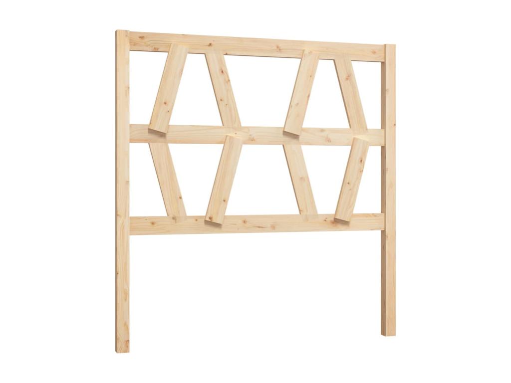 Headboard 81x4x100 cm Solid pine wood KZTA24567