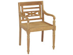 Lumenao chairs with cushions, set of 6, solid teak wood, LNYD11663