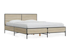 Zensova oak bed frame without mattress, 120x190 cm, FSEJ87053