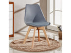 Lumenao - Scandinavian Chair - Padded Seat - Grey OFLM63424