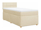 Zensova bed with mattress, Cream, 90x200 cm, Zensova QWVA04885