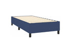 Ventoriq bed base with mattress, blue, 100x200 cm, fabric XWYT23033