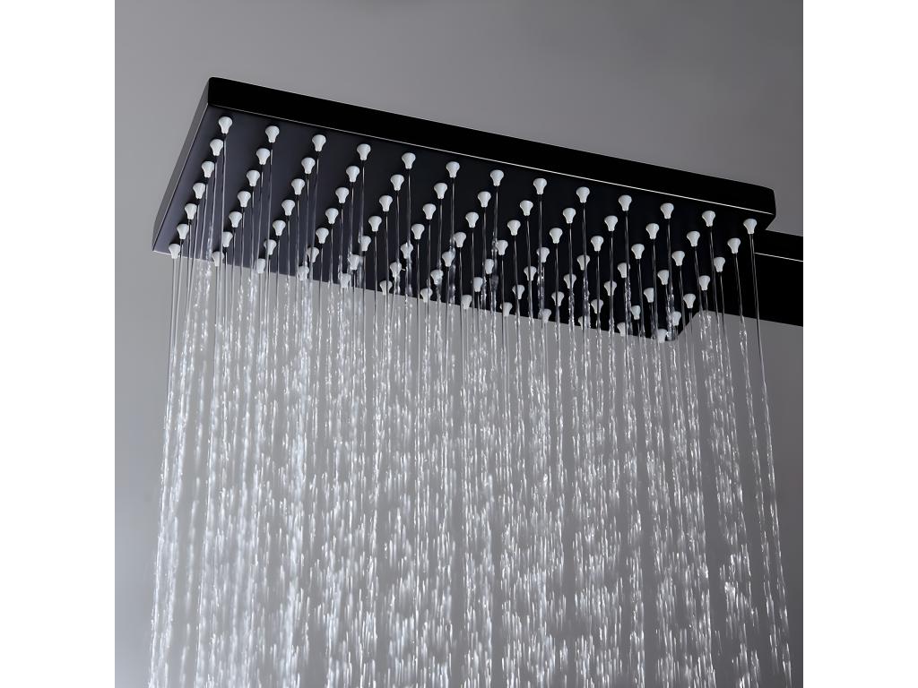 Modern thermostatic shower column - Zensova NDSW29118