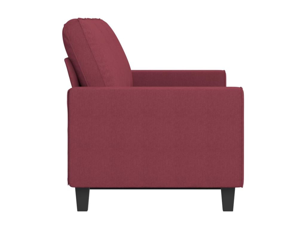 Zensova 3-seater sofa, red, 180 cm, Zensova KUBQ55831