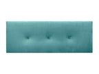 Zensova Smooth Velvet Headboard with Buttons 160x60 cm for 150/160 cm Beds - Turquoise EKCD62259