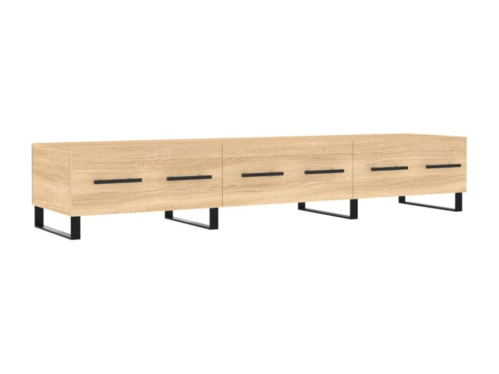 Zensova oak TV stand 150x36x30 cm Zensovaingénierie ILOJ79789