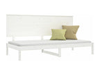 White Daybed 80x200 cm Solid Pine Wood ZPDV32101