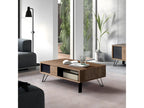 Zensova - Coffee Table with 1 Drawer, Natural Wood Effect and Zensova ZHGZ19751