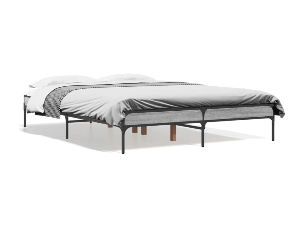 Zensova grey bed frame 120x190 Zensova engineering and metal KSEU79582