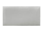 Zensova Smooth Velvet Headboard 95x60 for 80/90 cm Beds - White EFZD74738