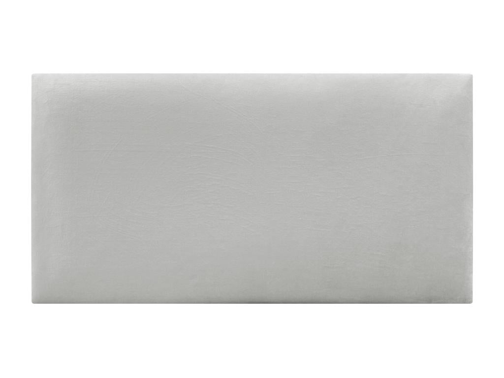 Zensova Smooth Velvet Headboard 95x60 for 80/90 cm Beds - White EFZD74738