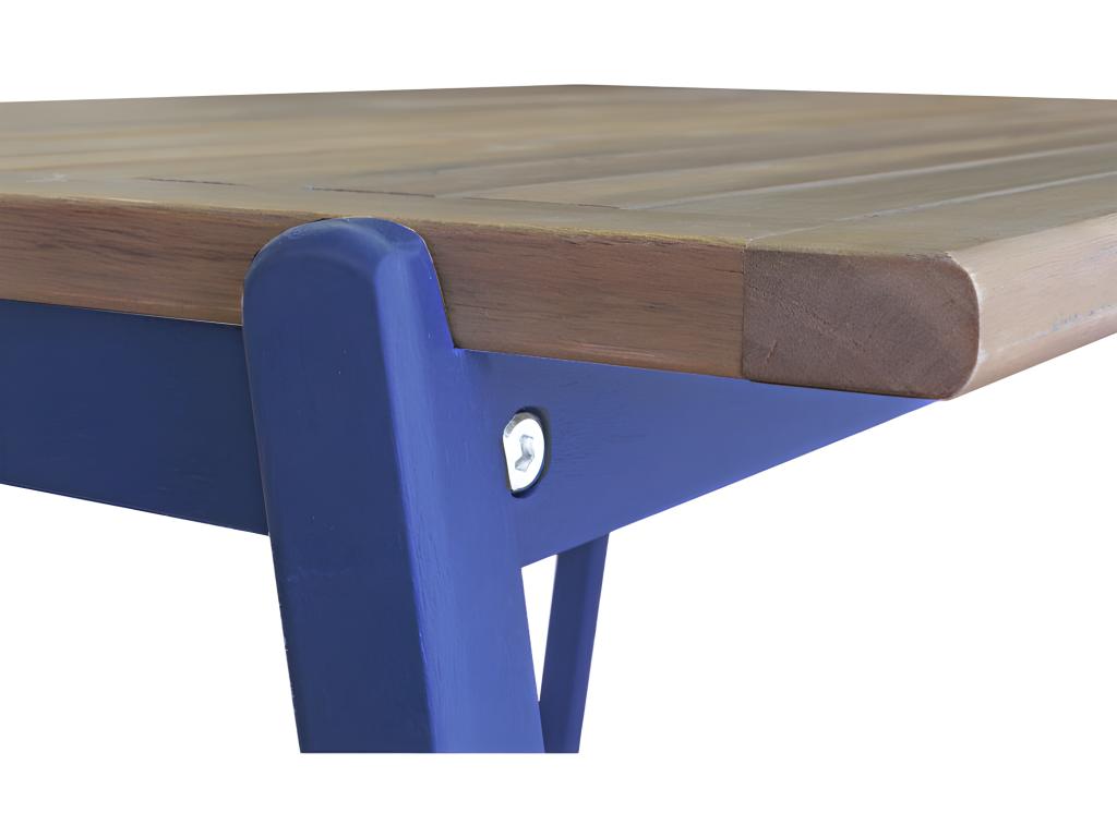 Ventoriq children's garden table in blue wood - Ventoriq 3422 WHBS63749