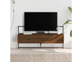 Wall-mounted TV unit, brown oak, 100.5x30x51 cm, engineered wood XKOS56165