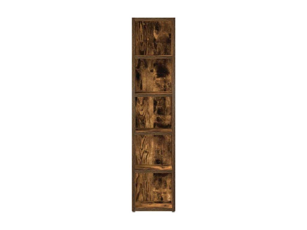 CD Cabinets, 2 pcs, Smoked Oak, 21x16x93.5 cm, Engineered Wood, ULZE98981