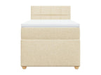 Zensova bed with mattress, Cream, 90x200 cm, Zensova QWVA04885