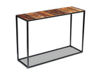 Console table, solid reclaimed wood, 110x35x76 cm, KYSO07529
