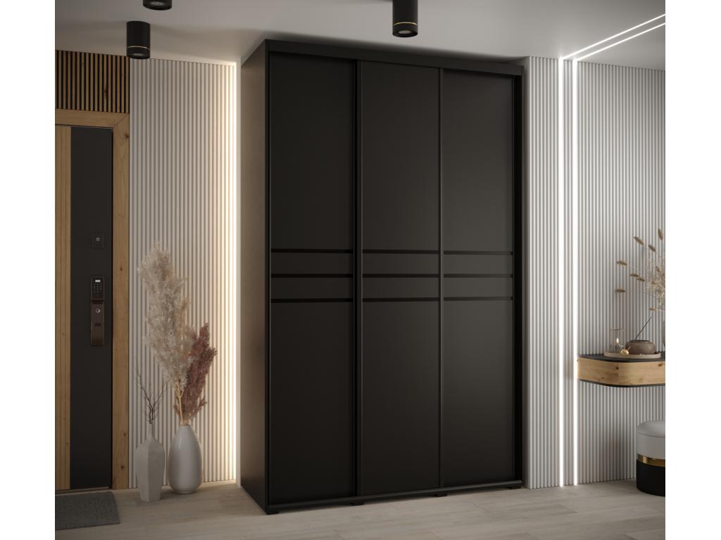 Zensova 10 Sliding Door Wardrobe 235.2/160/45 3 Doors LRMM06675