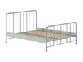 Zensova - 160x200cm Metal Cot with Slats, Powder-Coated Olive Green COOO00615
