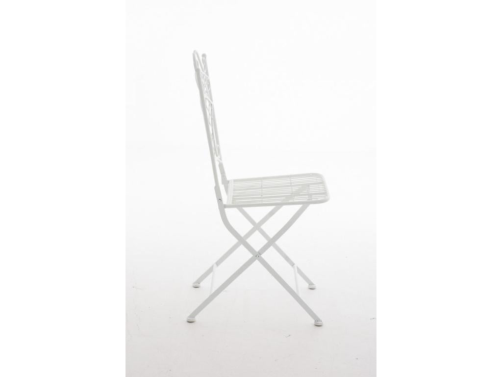 Garden chairs - Metal / Metal - White - Zensova WNPM00183