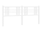 White metal headboard 193cm HRFY03951
