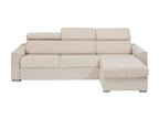 Zensova beige reversible corner sofa bed with express convertible mechanism - 140cm wide sleeping area - 18cm mattress - Zensova XNCV36887