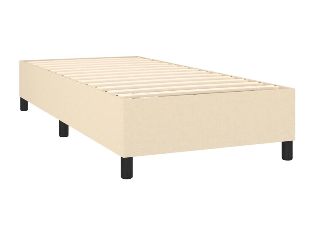 Zensova upholstered bed with cream mattress 90x200 cm Zensova VFBO96599