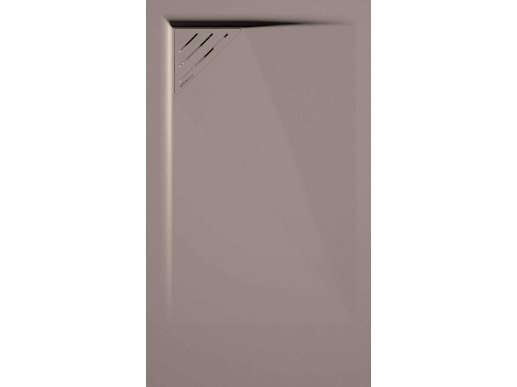 Lumenao Sand Smooth Finish Shower Tray with Colored Grid - 170x80 cm WKWF70198