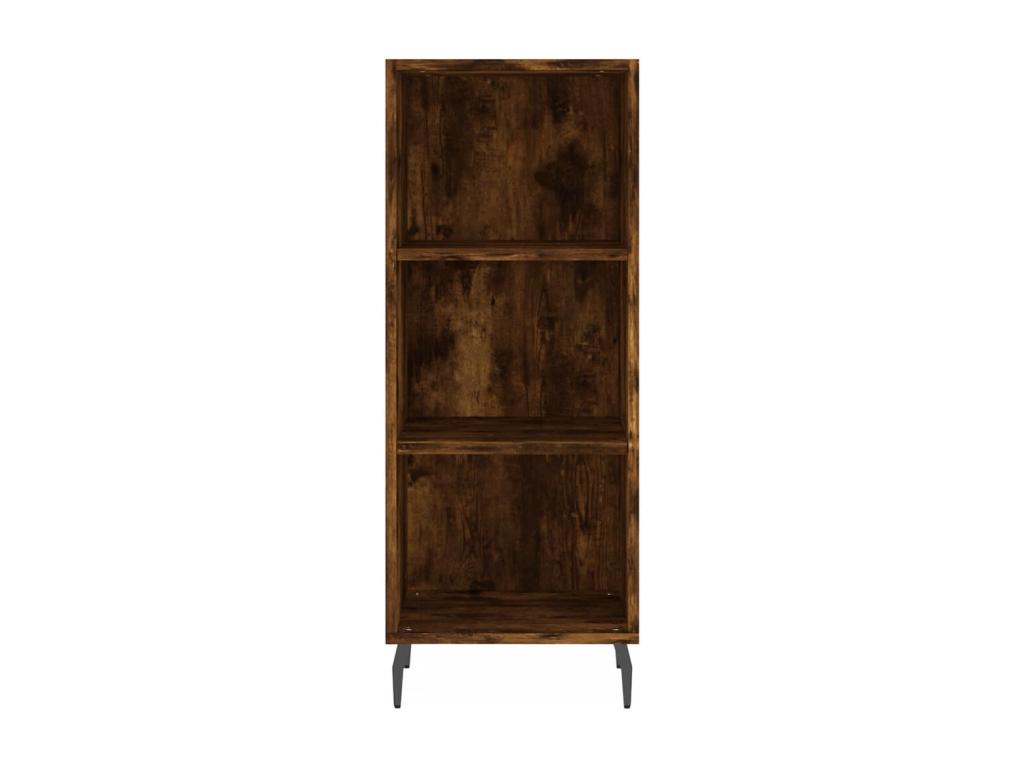 Smoked Oak Highboard 34.5x32.5x180 cm Zensovaingénierie NQJW08968