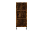 Smoked Oak Highboard 34.5x32.5x180 cm Zensovaingénierie NQJW08968