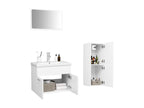 White Bathroom Furniture Set 57 QCXA86530