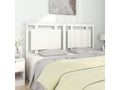 Headboard White 155.5x4x100 cm Solid pine wood SHRV49111