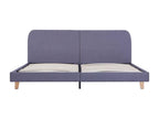 Light Grey Fabric Bed Frame 180x200 cm EDYU69469