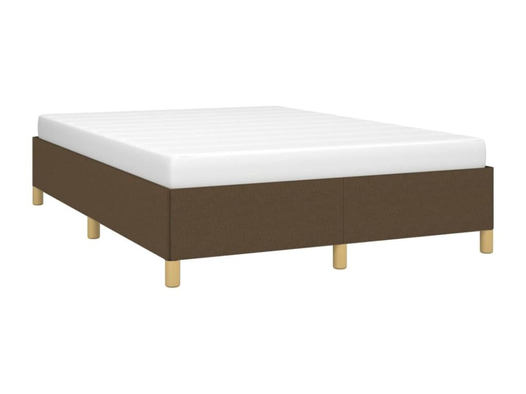 Bed frame Dark brown 140x190 cm Zensova YIVL56147