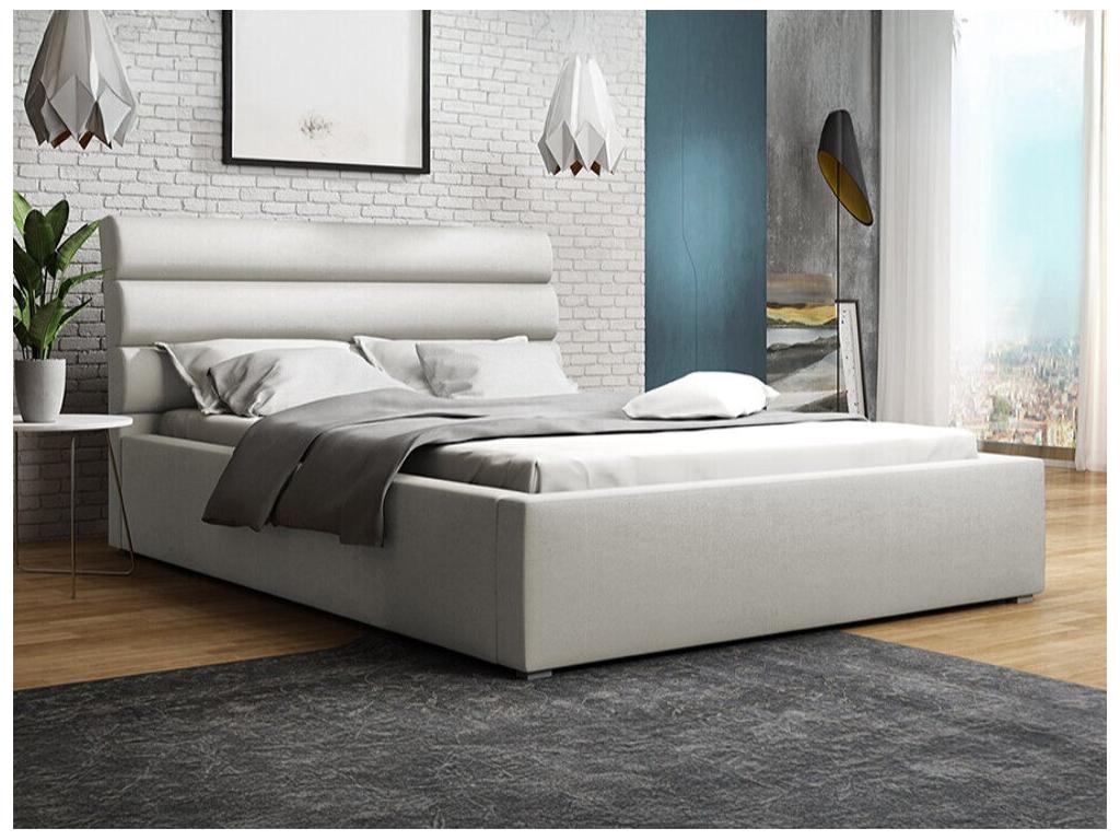 Zensova 110 Double Grey Bed 140x200 Zensova Upholstery to Zensova 160x223x100cm PRWR34459