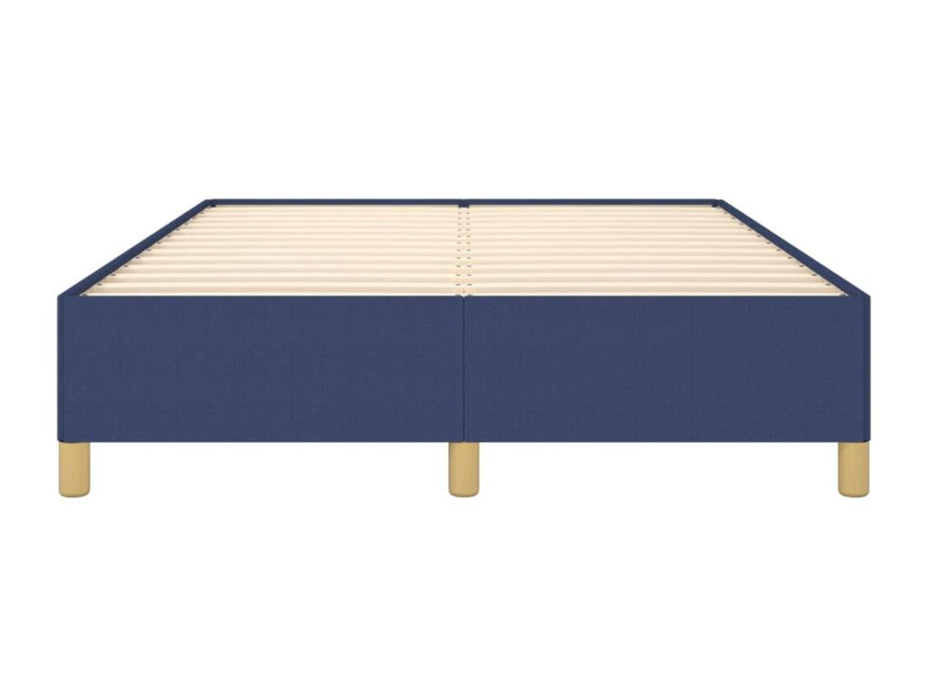 Bed frame without mattress blue 140x190 cm Zensova VJCG00887