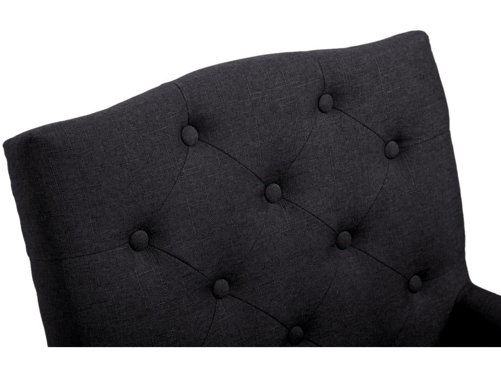 Armchairs - Fabric / Antique - Black - Sugar OOLX43463