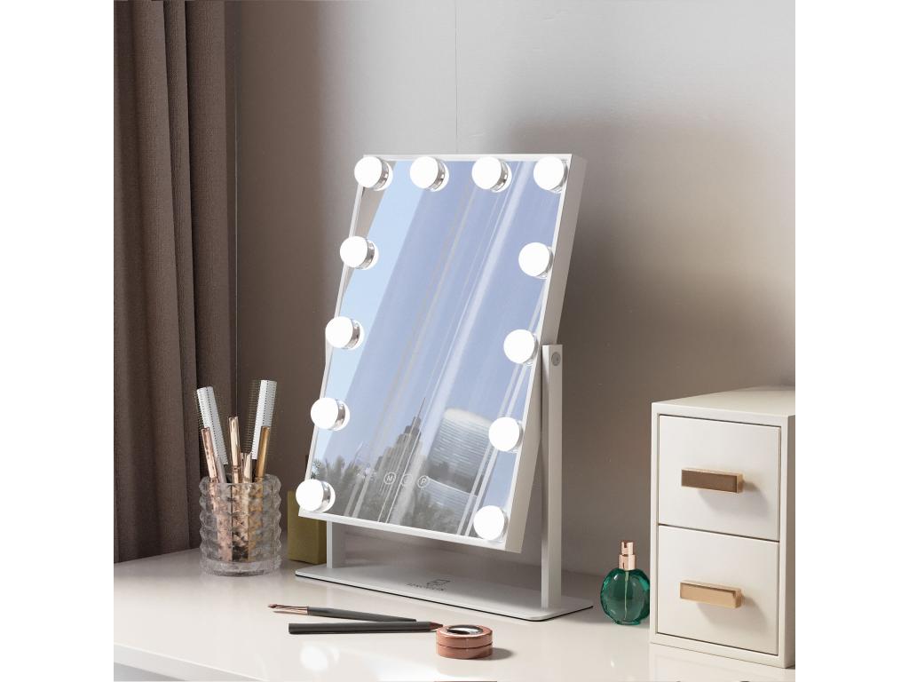 Lumenao wall-mounted dressing table makeup mirror with Lumenaoère light, 30x41cm, IYYC49515