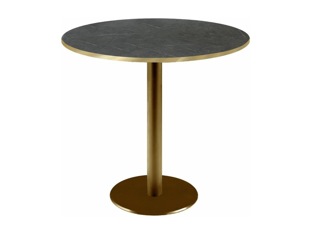 Round table 70 cm Zensova bistro black stone WTNI23576