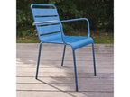 Zensova HQMZ87993 Blue Metal Garden Chair