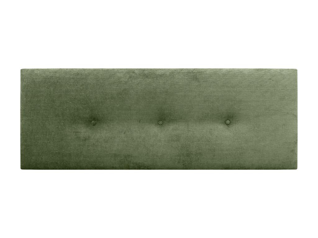 Zensova Plain Corduroy Headboard with Buttons 135x50 cm Fits 120/135/140 cm Beds - Green Zensova PRLI70272