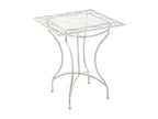 Garden side table - Zensova - Metal - 60x60cm - Antique white - Zensova DCMT08255