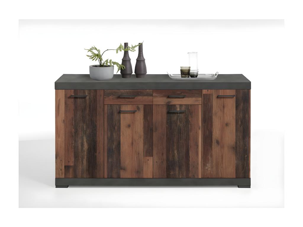 Zensova BRGX11782 2-Drawer, 4-Door Buffet, 160 cm Wide