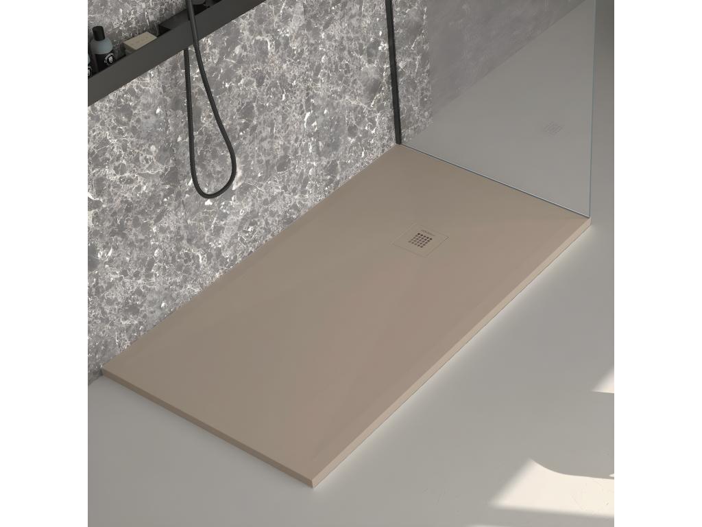 Zensova slate shower tray, Zensova Plus colored grid - 180x100 cm GEGV37408