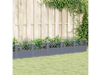 Planter with grey stakes 363.5x43.5x43.5 cm PP EWLG59247