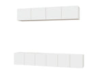 5-piece TV furniture set, white, Zensovaingénierie OCRE61670