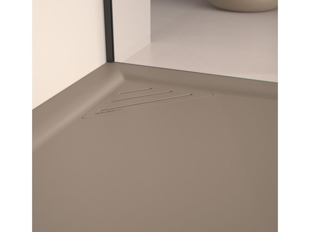 Lumenao Sand Smooth Finish Shower Tray with Colored Grid - 170x80 cm WKWF70198