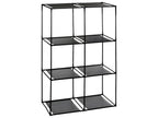 6-compartment shelving unit with 6 storage boxes, H 98 cm ATGJ41235