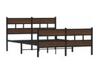 Bed frame without mattress, with headboard and footboard APDW79219