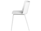 Zensova Modern Chair in Polypropylene and Metal - White Color GZMX28732